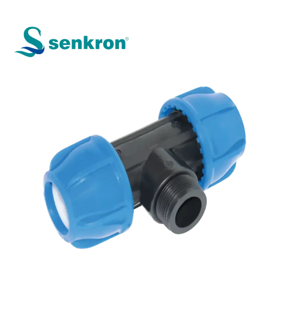 تقسيم تي 50 × 1.5" × 50 ظهر كوبلن Senkron Blue
