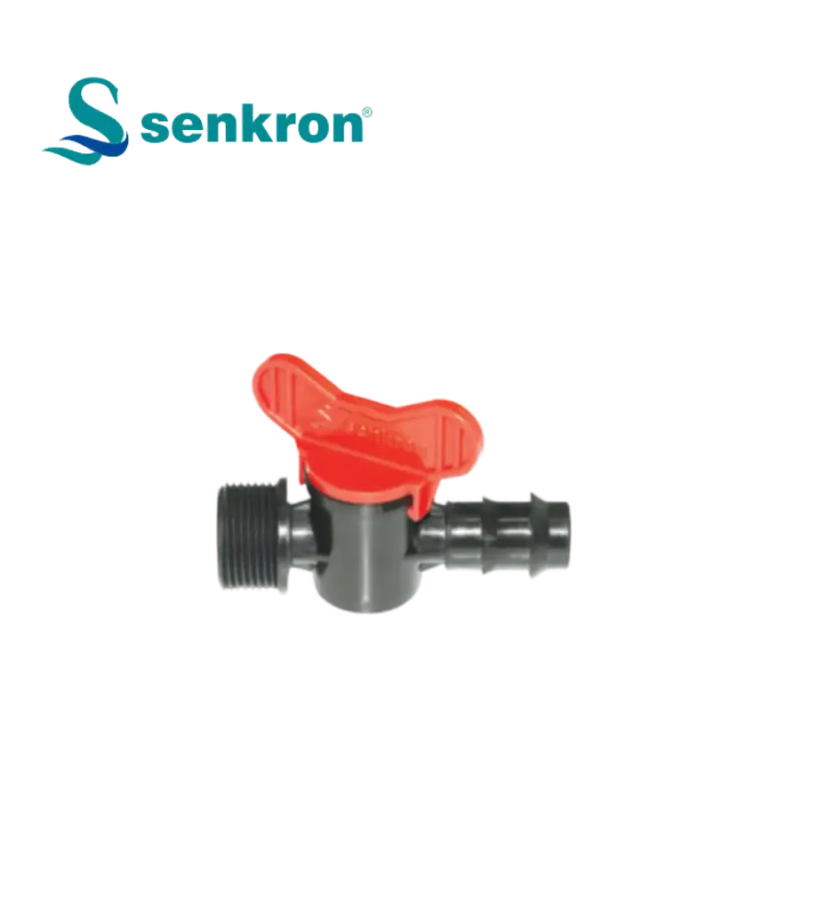 Mini Valve Thread Male 16mm x "1/2 Senkron