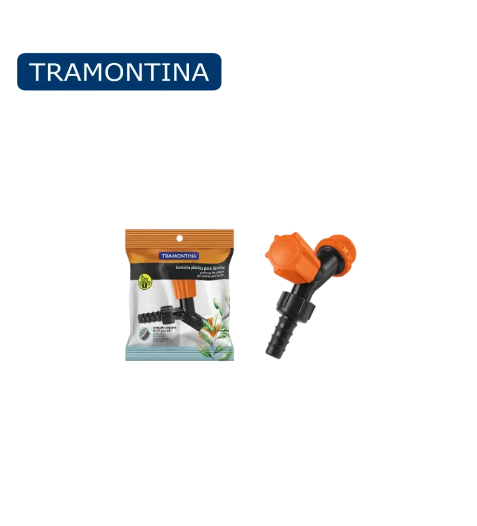 حنفية بلاستك 3/4" او 1/2" 78440/504 Tramontina