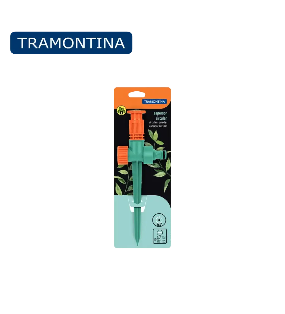 مرشة ربط سريع مدى 6متر 360 فقط 78526/500 Tramontina