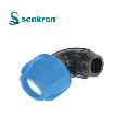 Male elbow 20mm x  3/4 Senkron Blue