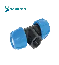 Fmale Reducing Tee 50 x "1.5 x 50 senkron blue